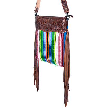 American Darling Cross Body Hand Tooled Saddle Blanket Genuine Leather Western Women Bag Handbag Purse | Crossbody for |Cute